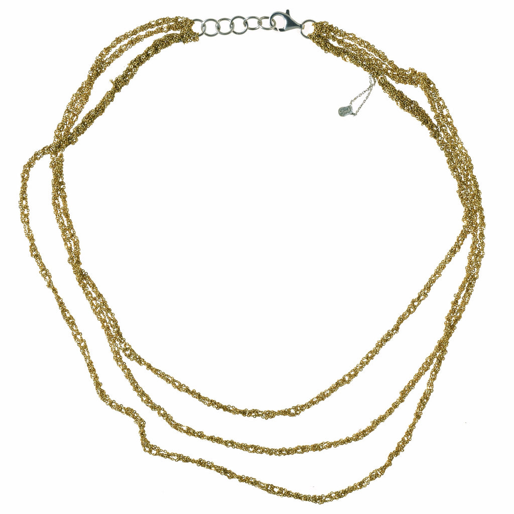 3-Tiered Simple Necklace in Haze